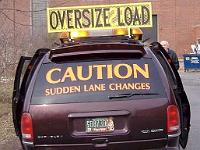 Overload Sign Rear